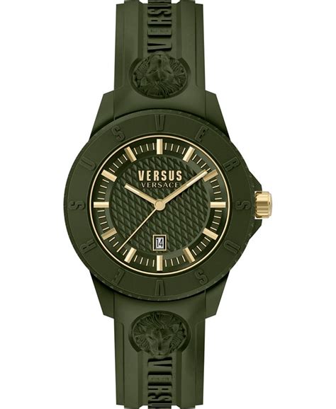 versus versace tokyo r watch|Versus by Versace Men's Tokyo R Green Silicone Strap Watch .